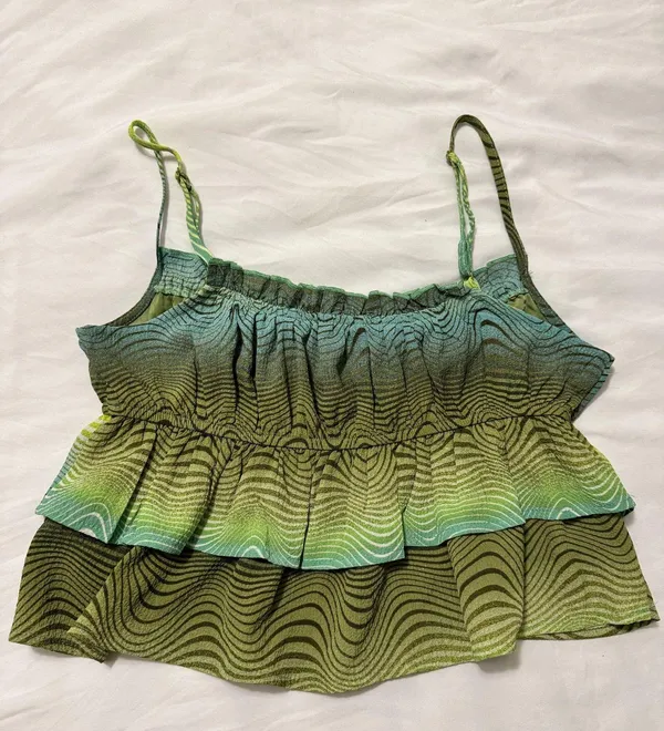Wild Fable Cropped Tank Top Blouse - Image 5