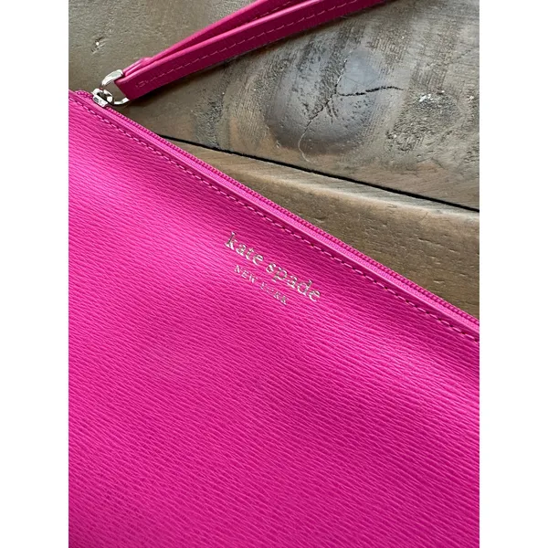 Kate Spade Keaton Wristlet Magenta Pink - Image 2