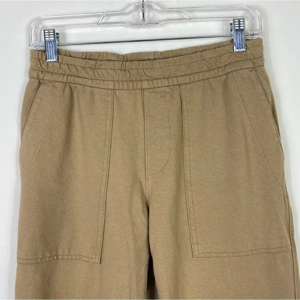 Uniqlo Tan Utility Style Pull On Pants - Image 2