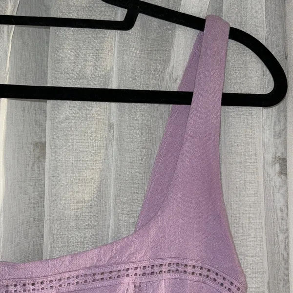 Free People Intimately Size S Lilac Mini Dress - Image 4