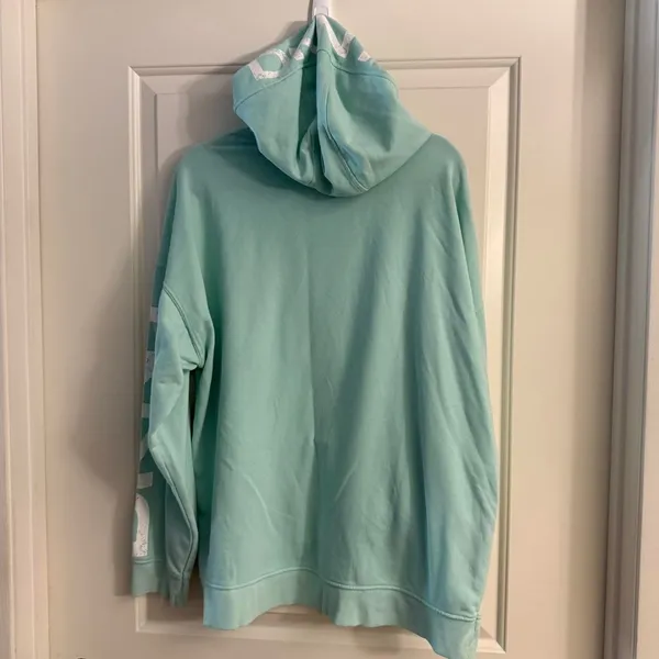 DKNY Sport Women's Mint Green Hoodie 2XL Active Leisure - Image 4