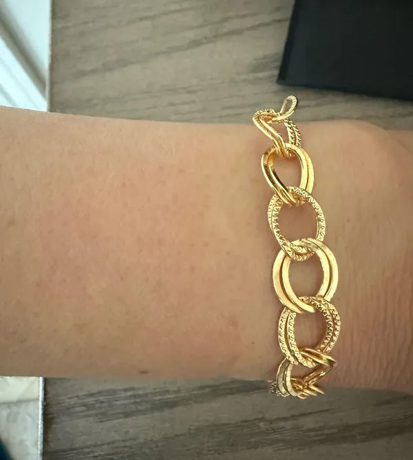 Chain bracelet Gold - Image 3