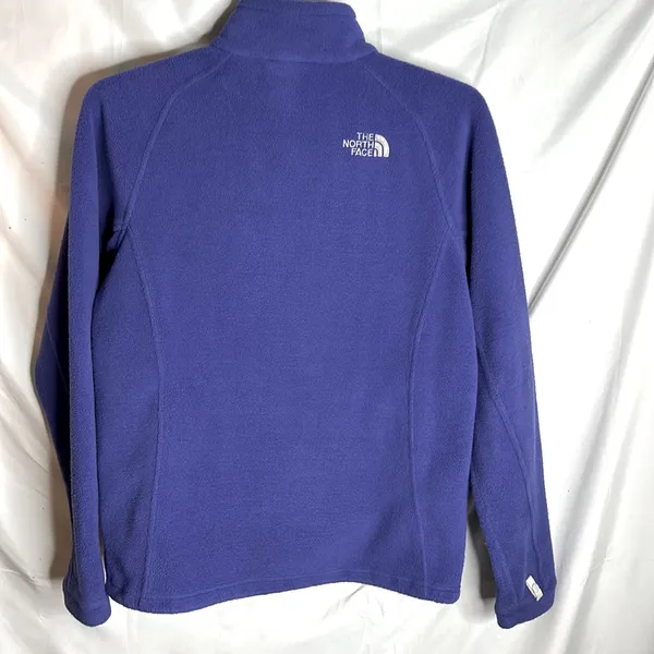 The North Face Fleece Jacket Full Zip Lightweight Purple Size Medium. - Image 6