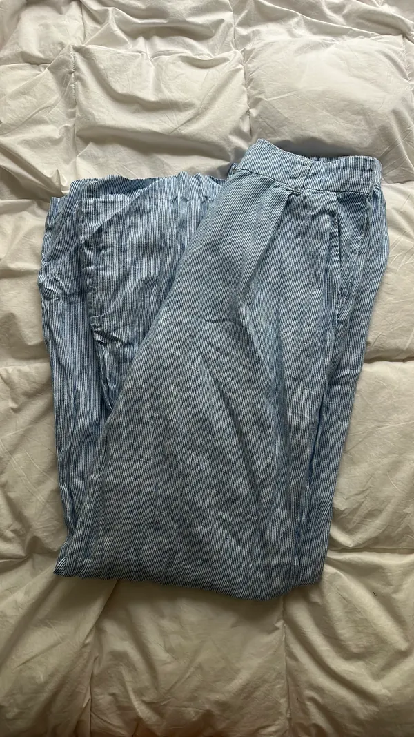 Magaschoni Linen Wide-Leg Pants - Image 4