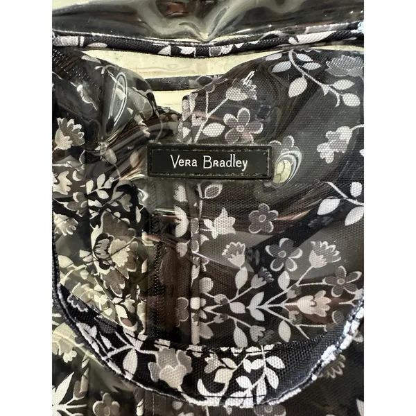 Vera Bradley Quilted Paisley Noir 4-Piece Travel Cosmetic Toiletry Organizer - Image 2