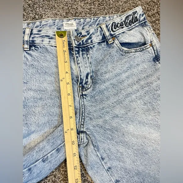 Coca-Cola By PacSun Light Indigo Low Rise Baggy Jeans Size 28 x 32 - Image 9