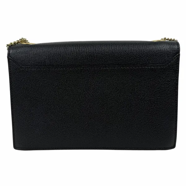 REISS Coleville Small Leather Crossbody Bag Convertible Shoulder Bag Black - Image 5