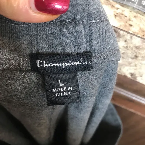 Champion Gray Women's Sweats Large - Image 7