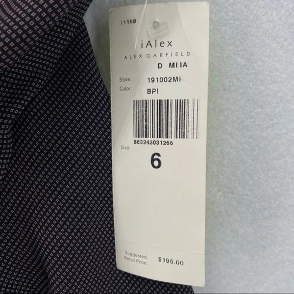 iAlex Alex Garfield High Rise‎ Straight Leg Pant - Image 8