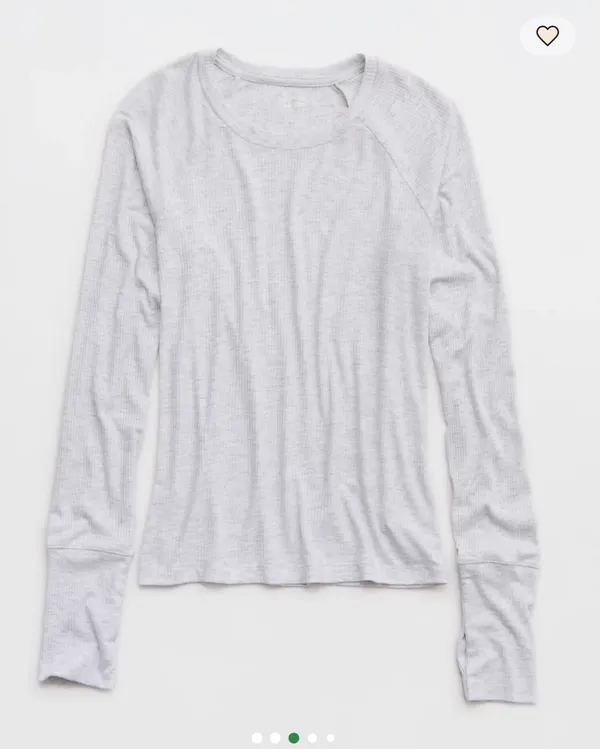 OFFLINE by Aerie Thumbs Up Long Sleeve Top - Image 4