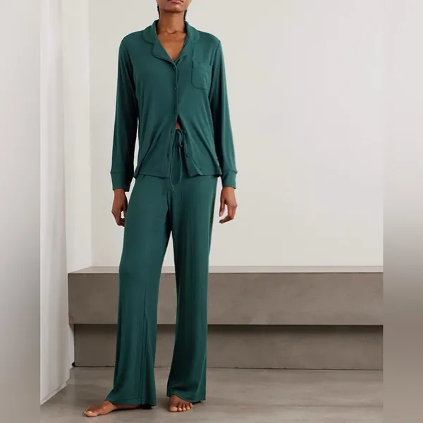 SKIMS pajamas set green M - Image 8