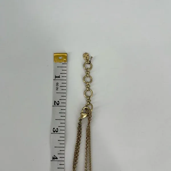 Lucky Brand Long Two Tone Fringe Necklace‎ Boho Career - Image 3