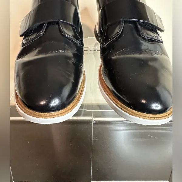 Cole Haan Patent Leather Grand Evolution Velox Oxford Loafer - Image 4