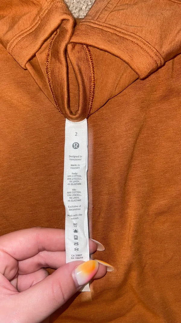 Lululemon classic fit cotton-blend tank - Image 3