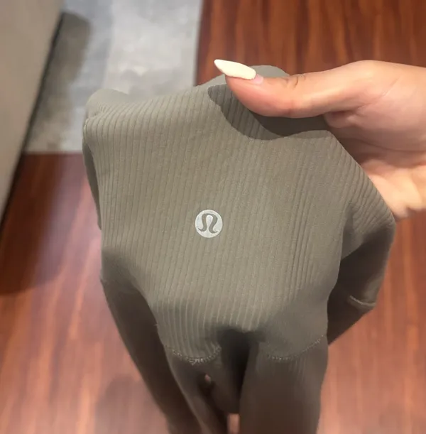 Lululemon Align High Rise Ribbed Mini Flared Leggings - Image 4