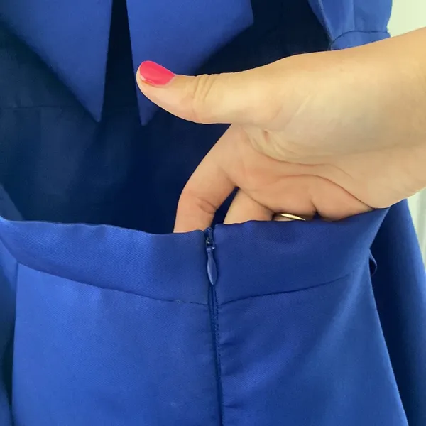 XScape Blue Cupcake Dress - Image 9