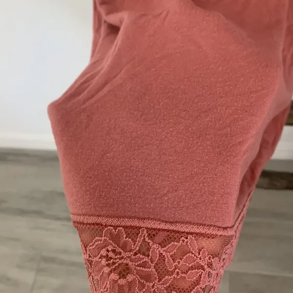 Delicate and soft lace peach pink Victoria’s Secret Slip Dress / Size XS - Image 7