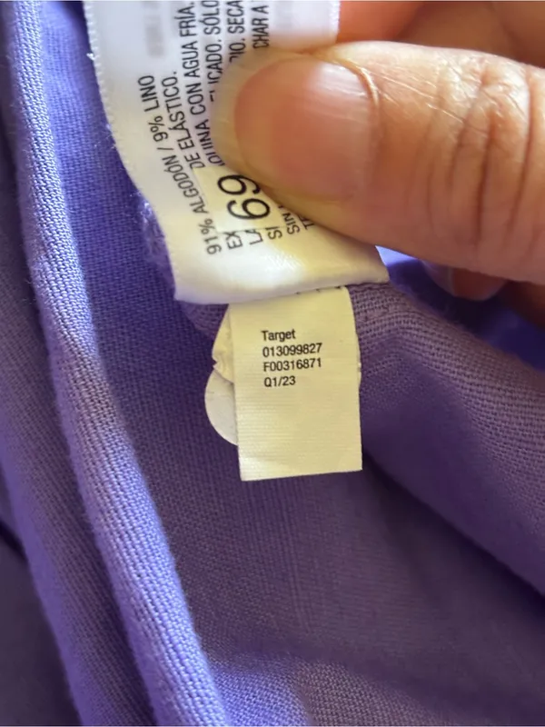 NWT Universal Thread Purple Smocked Tiered Midi Dress Pockets Cutout Back M - Image 9