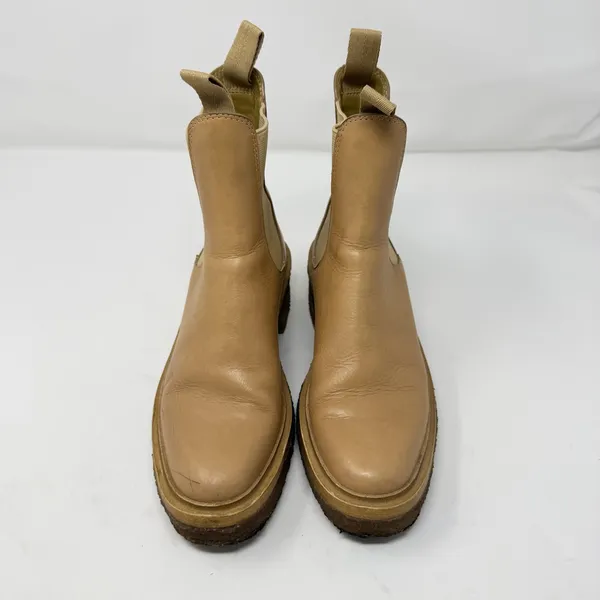 Loeffler Randall Raquel Khaki Crepe‎ Sole Chelsea Boot Womens Size 5.5 - Image 5