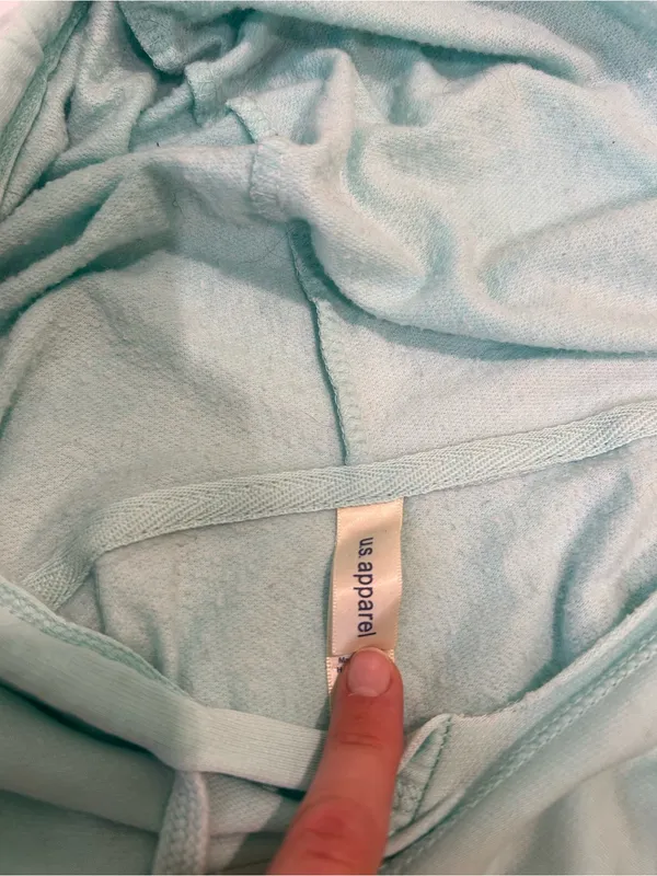 US Apparel Anegada British Virgin Islands Hoodie Size Large - Image 4