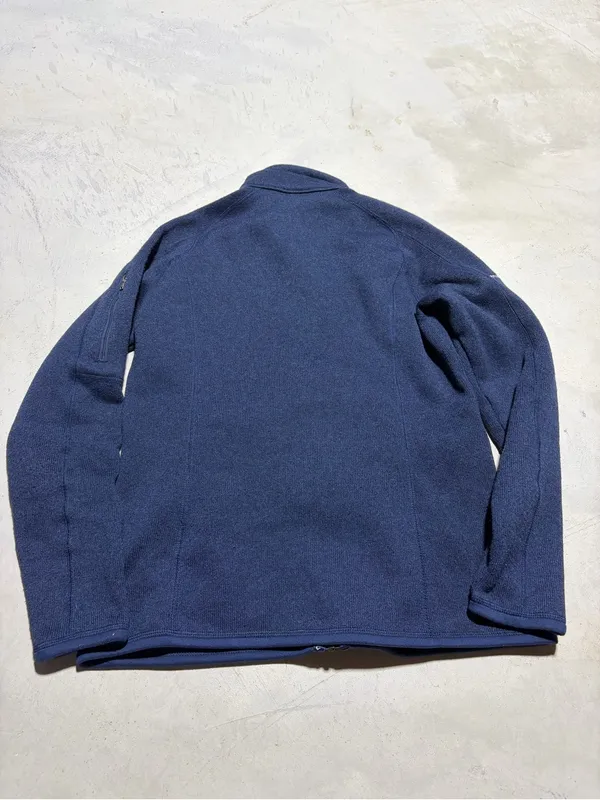 Patagonia Navy Blue better sweater Full-Zip Jacket large LOGO - Image 9