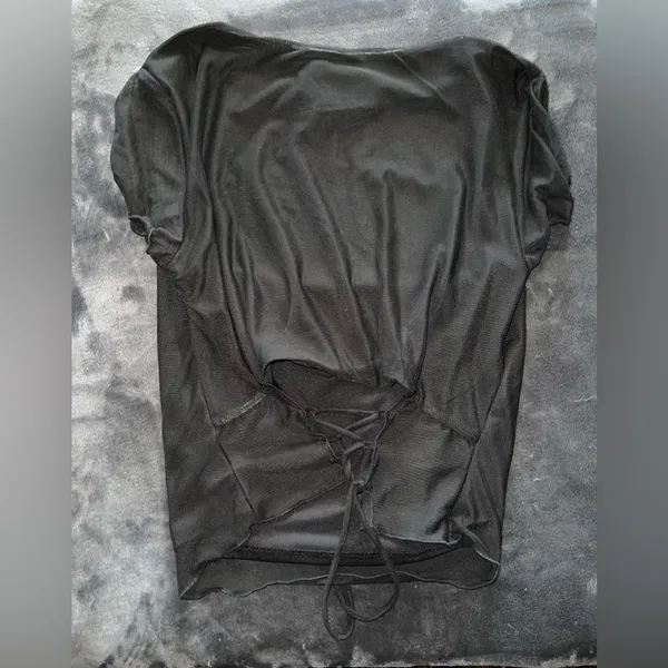 Princess Polly Dobelle Top in Black Size 10 New with tag - Image 7