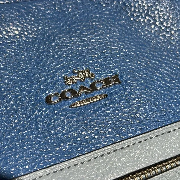 Coach Blue Taylor Tote No. M1681-58568 B91‎ - Image 5