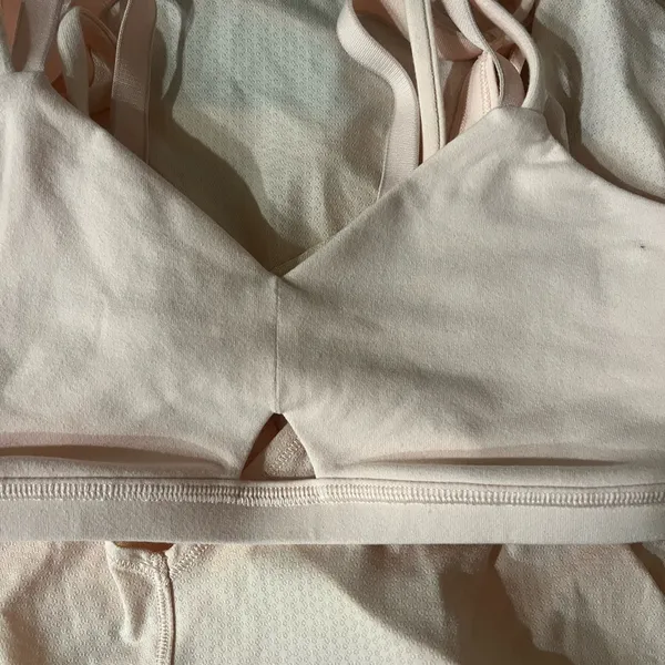 Lululemon Athletica Pink Asymmetrical Backless Tank Top - Image 9