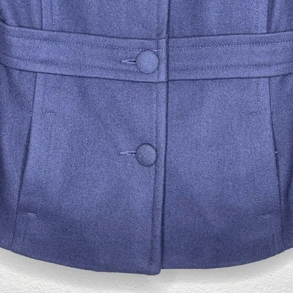 Old Navy‎ Wool Blend Coat Navy - Image 3