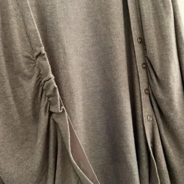 NEW YORK & COMPANY Brown Cardigan Women Size L - Image 2