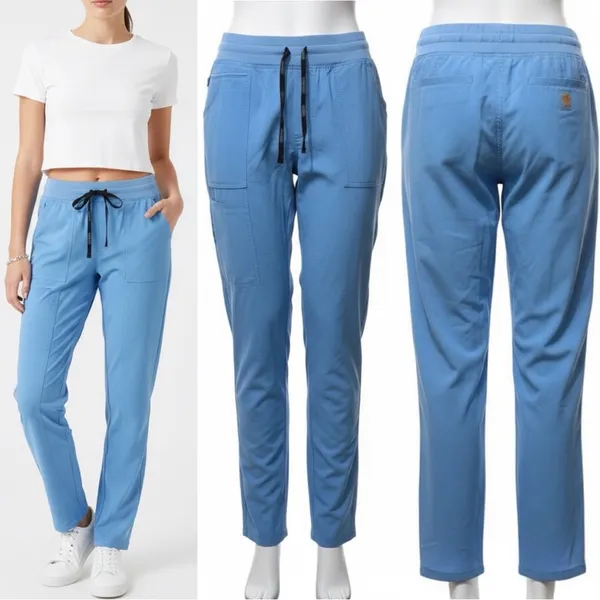 Carhartt | NWOT Bangladesh Women’s Blue Utility Jogger Scrub Pants (size M) - Image 2