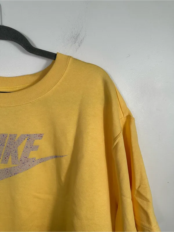 Nike‎ Icon Clash Topaz Gold Graphic Crop T-Shirt Women’s Plus 1X NWT - Image 7