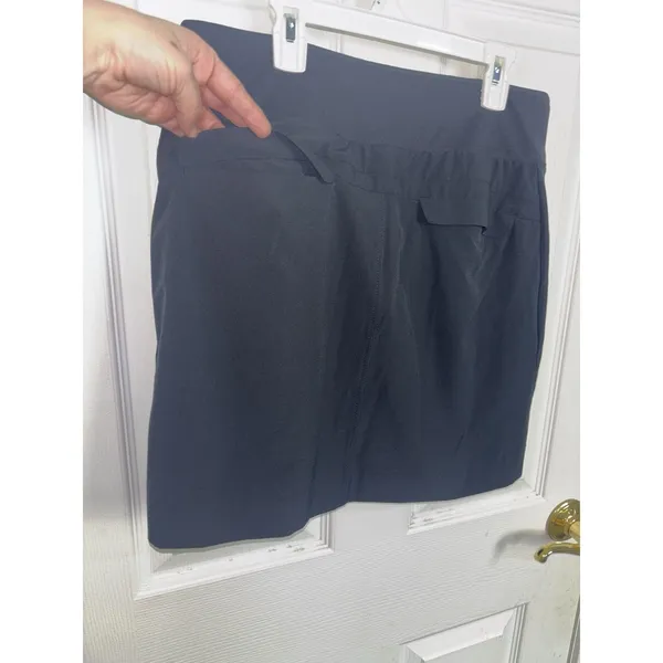 Athleta Black Soho Skort Hiking Gorpcore Outdoors Pockets 8 UPF 50 Pickleball - Image 6