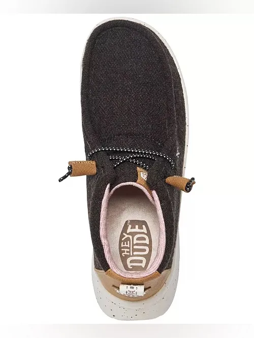 HEY DUDE NIB Women's Wendy Peak Hi Wool Casual Moccasin Sneakers Finish Line - Image 5