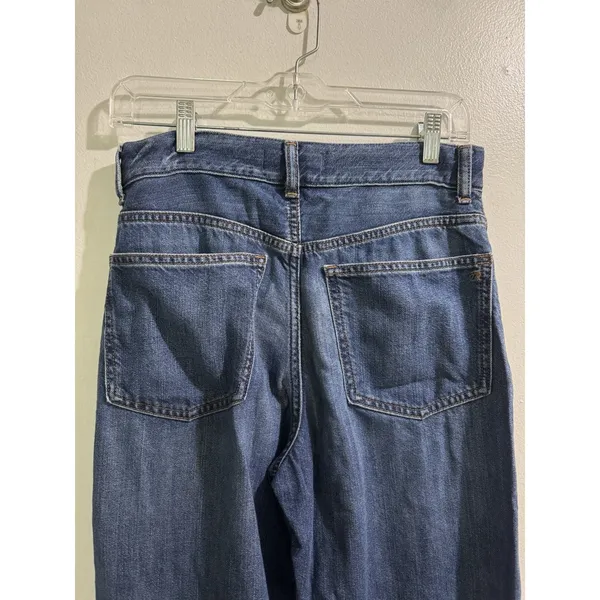 Madewell The Perfect Vintage Wide Leg Jeans Soft Drape Size 26 Moffat Wash - Image 7