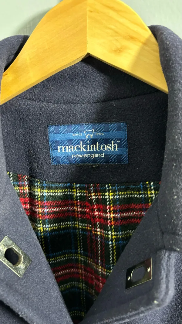 Mackintosh Blue long peacoat Size L - Image 3
