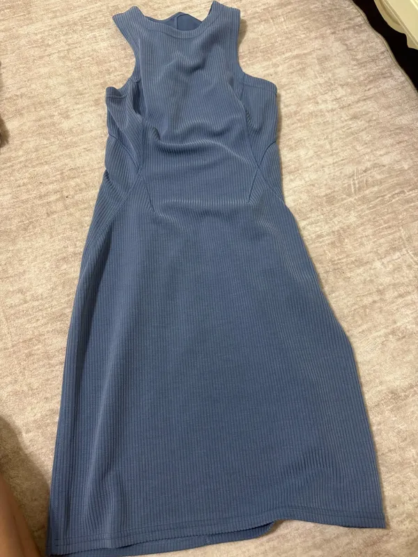 Lululemon Ribbed Softstreme Slim-Fit Tank Dress size 2 - Image 2