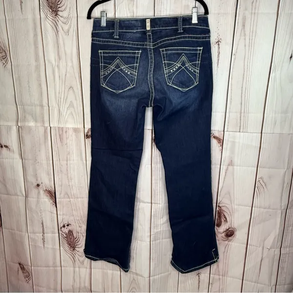 Ariat REAL Spitfire Bootcut Riding Jeans SHORT - Image 5