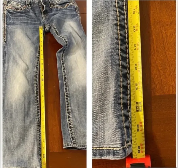 Rock Revival Celine style Bootcut Jeans are a size 28. - Image 10