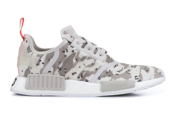 Adidas NMD R1 chalk white/gray camo running shoes - Image 7