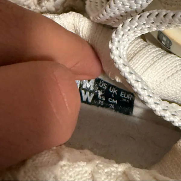 NoBull Project Allday Knit Sneakers in Dessert White- Size 7.5 (women) - Image 9