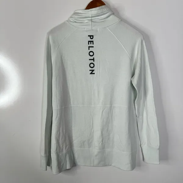 Peloton Mint Funnel Neck Sweatshirt Size‎ Small - Image 2