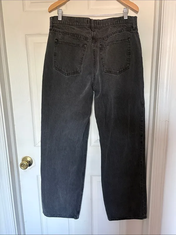 Abercrombie & Fitch The Loose High Rise Jeans Size 14L - Image 3