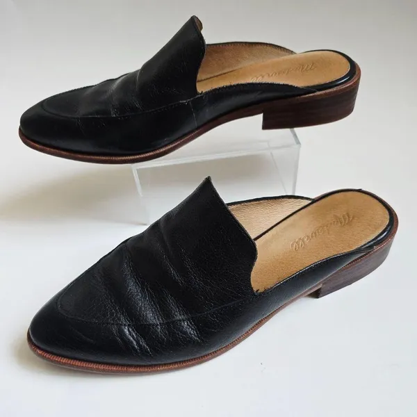 Madewell Frances Loafer Mule Size 7.5 - Image 4
