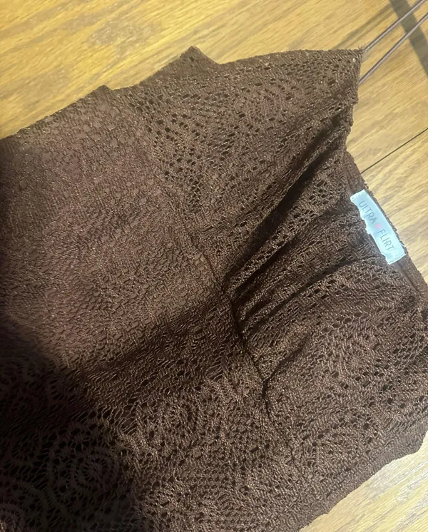 Brown Midi Dress Size L - Image 3
