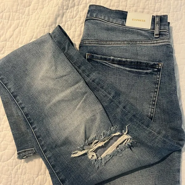 Express Blue Women's Jeans - Image 3