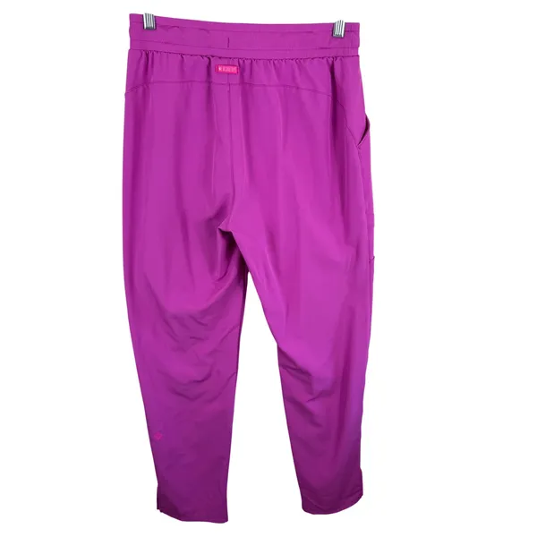 Med‎ Couture Energy Womens Jogger Scrub Pants Magenta Workwear Lightweight Small - Image 2