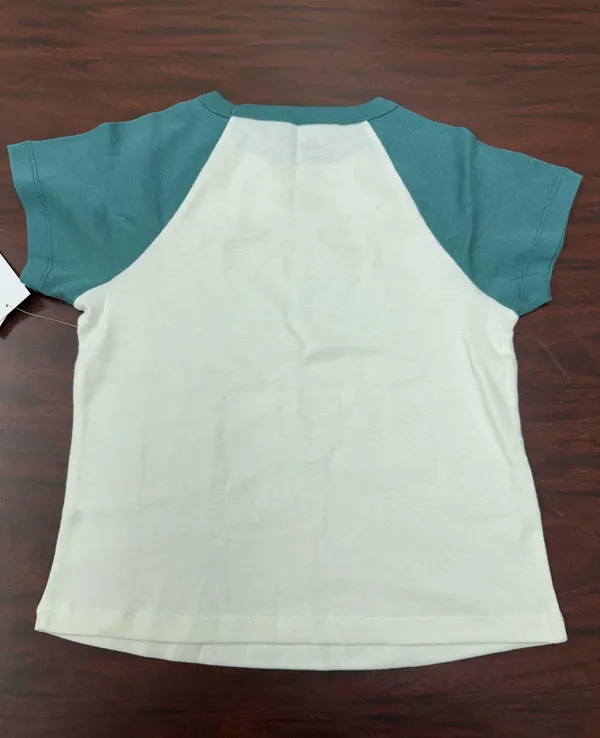 NWT Aerosmith Cream Colored Raglan Baby Tee Size Medium - Image 3