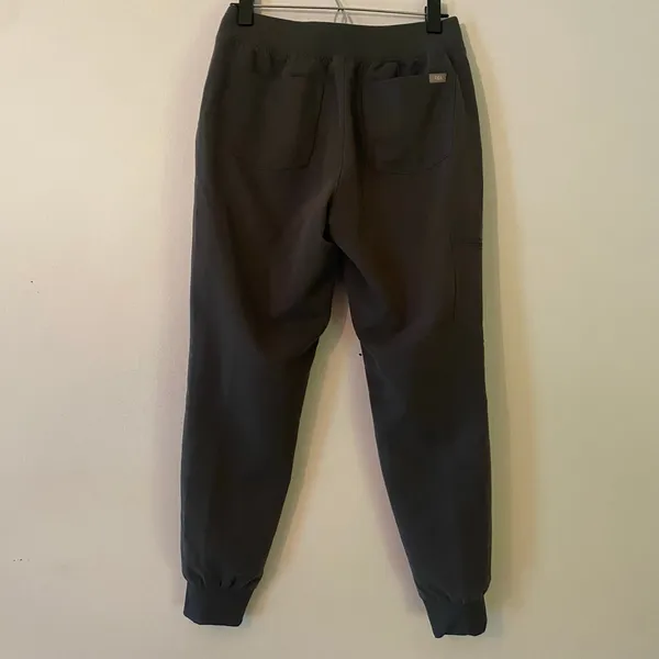 FIGS Charcoal Gray Zamora Jogger Scrub Pants Uniform Women's size Small Petite - Image 5