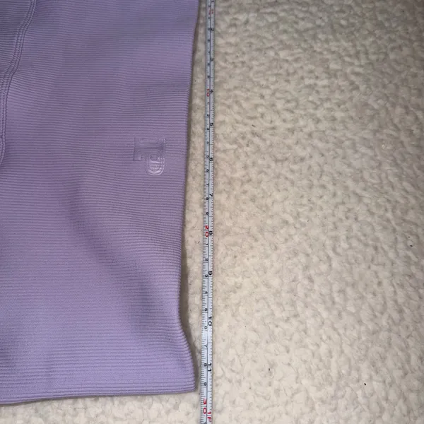 PINK Victoria's Secret Seamless High-Waist Lilac Leggings - Image 8